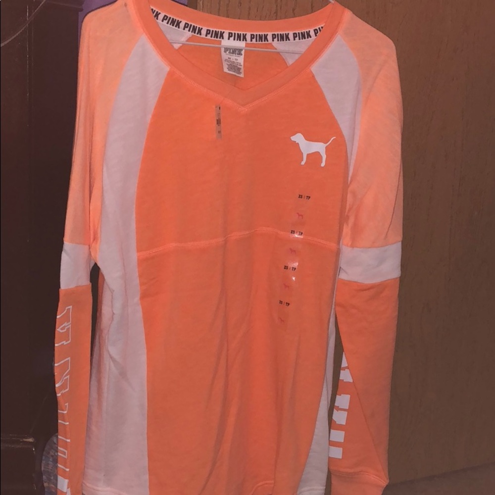 PINK SHIRT NEON ORANGE